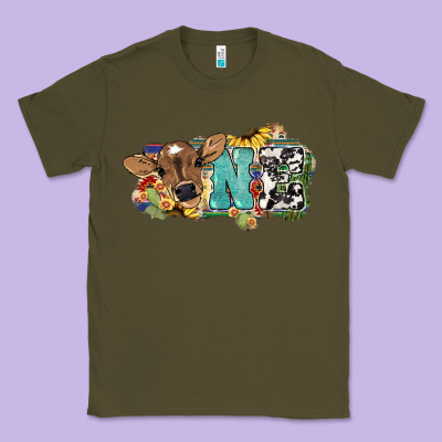 One Baby Cow Classic Tee Designed By Nancycooperartshop