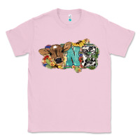 Bubblegum Pink one baby cow Classic Tee - NancyCooperArtShop