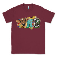 Burgundy one baby cow Classic Tee - NancyCooperArtShop