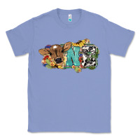 Colony Blue one baby cow Classic Tee - NancyCooperArtShop