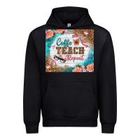 Black coffee teach repeat tumbler Urban Hoodie - BundleAndBundleShop