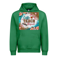 Emerald coffee teach repeat tumbler Urban Hoodie - BundleAndBundleShop