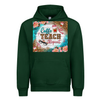 Foreset Green coffee teach repeat tumbler Urban Hoodie - BundleAndBundleShop