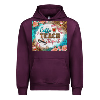 Mauve Wine coffee teach repeat tumbler Urban Hoodie - BundleAndBundleShop