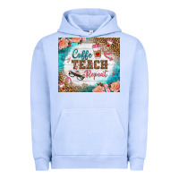Pigment Grape Ice coffee teach repeat tumbler Urban Hoodie - BundleAndBundleShop