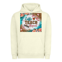 Pigment Pistachio coffee teach repeat tumbler Urban Hoodie - BundleAndBundleShop