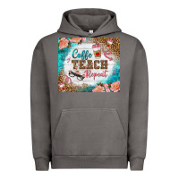Pigment Tornado coffee teach repeat tumbler Urban Hoodie - BundleAndBundleShop