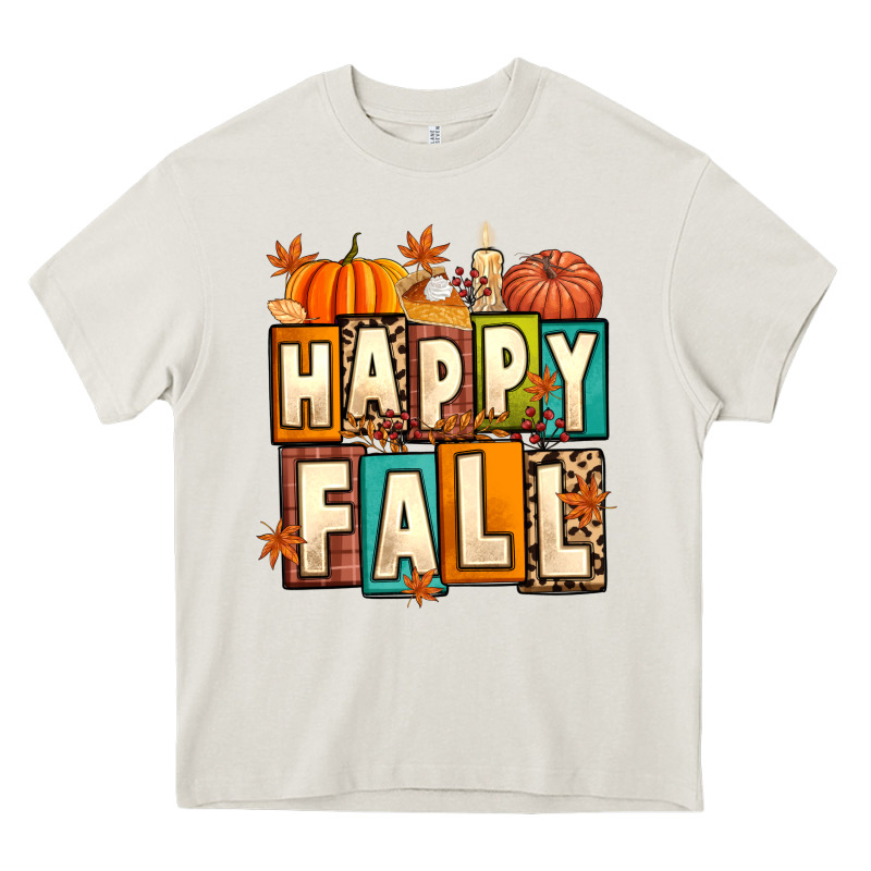 Happy Fall Heavy Core Tee by Artiststas | Teevron
