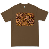 Cacao leopard glitter background Premium Tee - JahusDesignShop