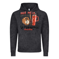 Vintage Black hot mess always stressed baseball mama stanley cup Vintage Hoodie - MaliasSmallBusiness