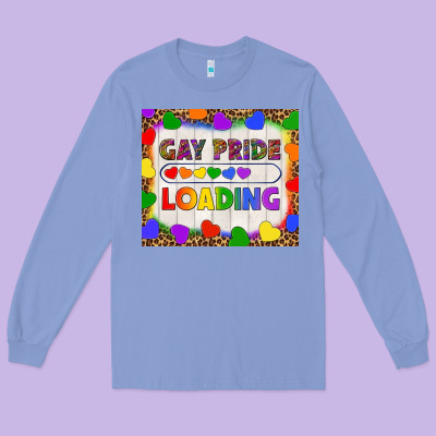 Gay Pride Loading Lgbtq Tumbler Long Sleeve Tee Designed By Bundleandbundleshop