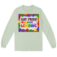 Matcha Gay Pride Loading LGBTQ Tumbler Long Sleeve Tee - BundleAndBundleShop