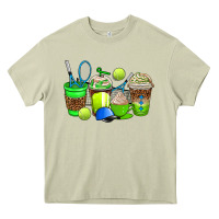 Mossy tennis coffee cups Heavy Core Tee - AdoDesignShop