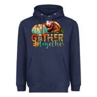 Navy gather together Heavyweight Hoodie - CowGirlArtShop