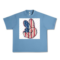 Pebble Blue small business filigran Urban Heavy Tee - MaliasSmallBusiness