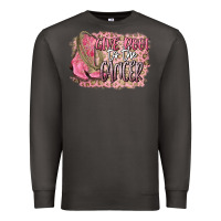 Smoke give boot to the cancer Premium Sweatshirt - CowGirlArtShop
