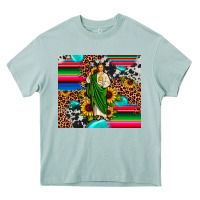 Arona san judas leopard cowhide gemstone Heavy Core Tee - JahusDesignShop