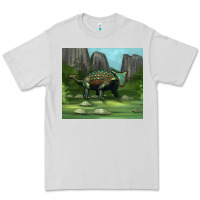Dove Grey ankylosaurus tumbler Premium Tee - Artiststas