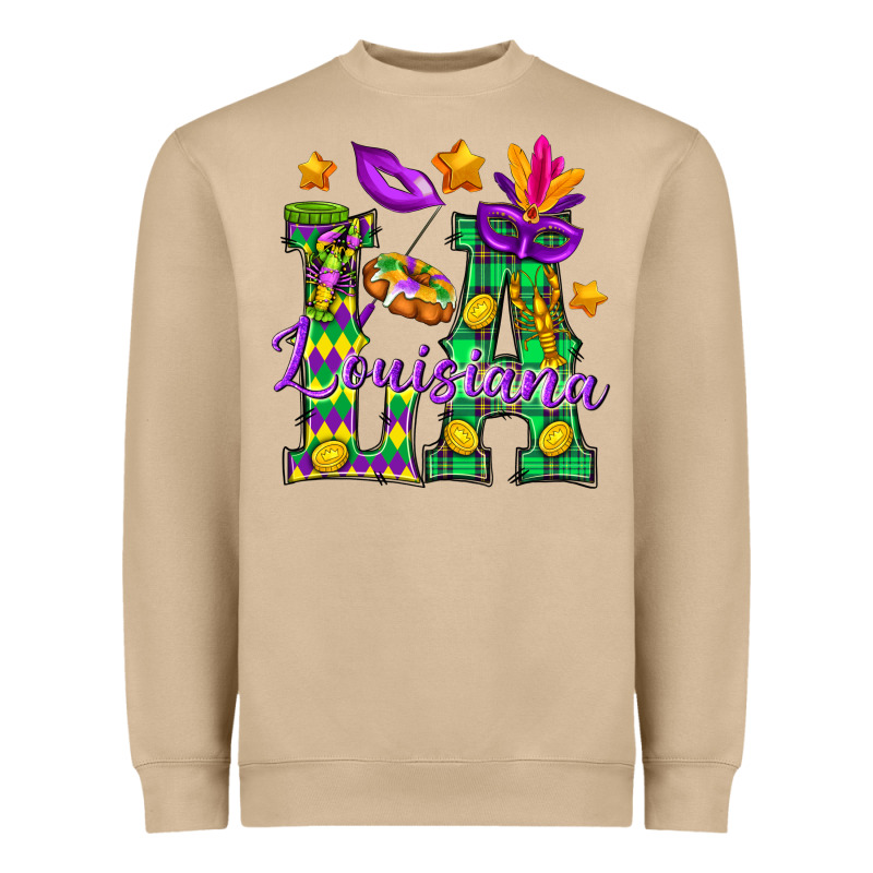 Louisiana Heavyweight Sweatshirt by BundleAndBundleShop | Teevron