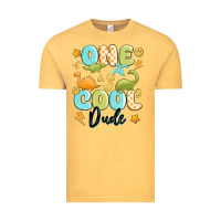 Vintage Mustard one cool dude Vintage Tee - MaliasSmallBusiness