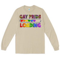 Mushroom Western Gay Pride Loading LGBTQ+ Long Sleeve Tee - BundleAndBundleShop