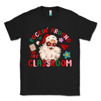 Black rockin around the classroom Classic Tee - MaliasSmallBusiness