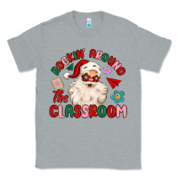 Heather Grey rockin around the classroom Classic Tee - MaliasSmallBusiness