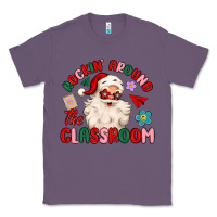 Lavender rockin around the classroom Classic Tee - MaliasSmallBusiness