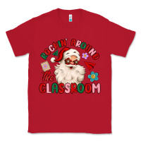 Red rockin around the classroom Classic Tee - MaliasSmallBusiness