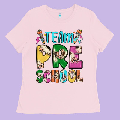 Team Preschool Ladies Tee Designed By Jahusdesignshop