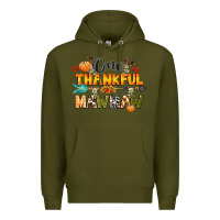 Army Green one thankful mawmaw Premium Hoodie - CowGirlArtShop