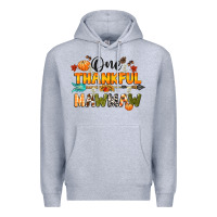 Heather Grey one thankful mawmaw Premium Hoodie - CowGirlArtShop