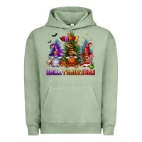 Pigment Oil Green happy hallothanksmas Urban Hoodie - FaDigitalArtStudio