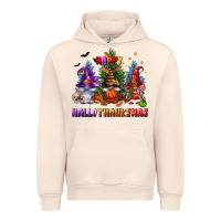 Sandshell happy hallothanksmas Urban Hoodie - FaDigitalArtStudio