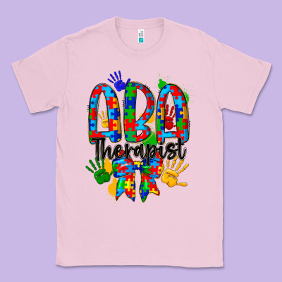 Aba Therapist Classic Tee Designed By Cowhidedigitalart