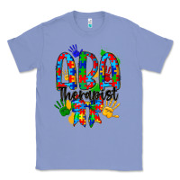 Colony Blue aba therapist Classic Tee - CowhideDigitalArt