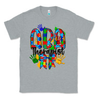 Heather Grey aba therapist Classic Tee - CowhideDigitalArt