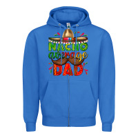 True Royal Nacho Average Dad with Mustache Zipper Hoodie - texasbilliewilder