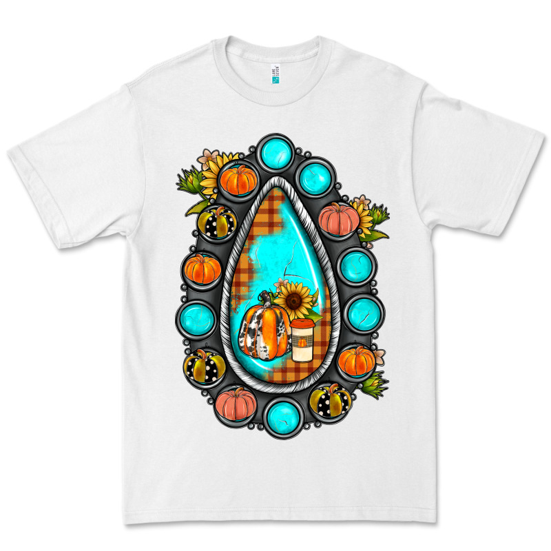 Gemstone Pumpkin Fall Premium Tee by JahusDesignShop | Teevron