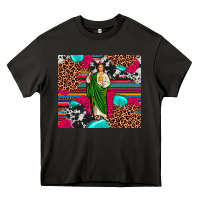 Asphalt san judas leopard cowhide tumbler Heavy Core Tee - JahusDesignShop
