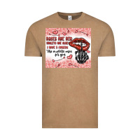 Vintage Coffee roses are red violets are blue i have 5  fingers t Vintage Tee - MaliasSmallBusiness