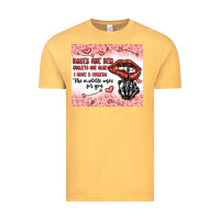 Vintage Mustard roses are red violets are blue i have 5  fingers t Vintage Tee - MaliasSmallBusiness