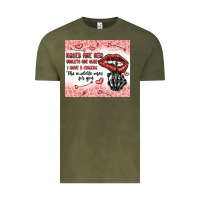 Vintage Olive roses are red violets are blue i have 5  fingers t Vintage Tee - MaliasSmallBusiness