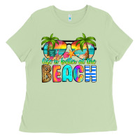 Matcha life is better at the beach Ladies Tee - RanaPortraitStore