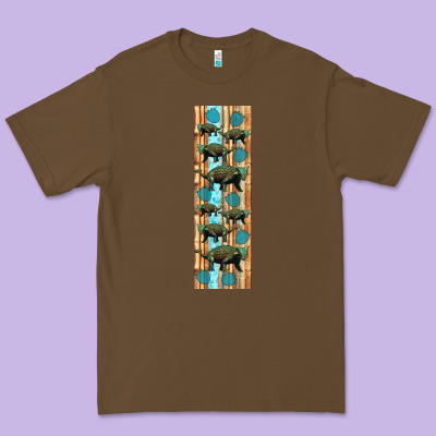 Dinosaur Ankylosaurus Pen Wrap Premium Tee Designed By Artiststas