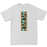 Dove Grey dinosaur ankylosaurus pen wrap Premium Tee - Artiststas