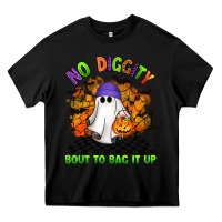 Black no diggity bout to bag it up Heavy Core Tee - Artiststas