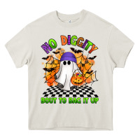 Cream no diggity bout to bag it up Heavy Core Tee - Artiststas