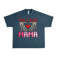 Midnight Navy one loved mama Urban Heavy Tee - MaliasSmallBusiness