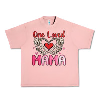 Salmon one loved mama Urban Heavy Tee - MaliasSmallBusiness